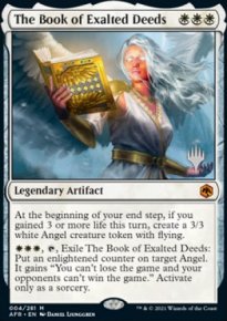 The Book of Exalted Deeds - Planeswalker symbol stamped promos