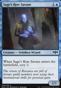 Sage's Row Savant - Ravnica Allegiance