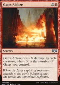 Gates Ablaze - Ravnica Allegiance