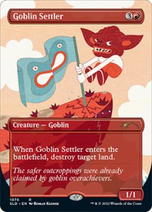 Goblin Settler - Secret Lair