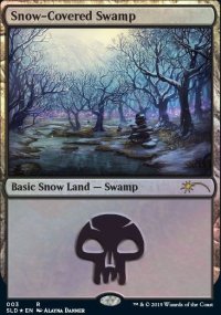 Snow-Covered Swamp - Secret Lair