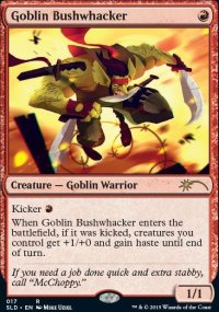 Goblin Bushwhacker - Secret Lair