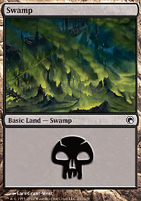 Swamp 4 - Scars of Mirrodin