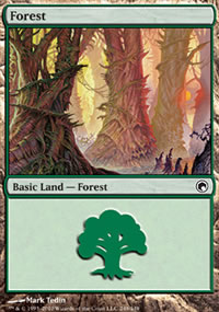 Forest 4 - Scars of Mirrodin