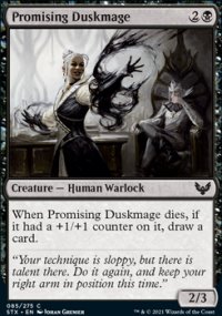 Promising Duskmage - Strixhaven School of Mages