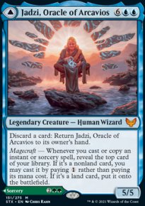 Jadzi, Oracle of Arcavios - Strixhaven School of Mages