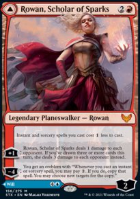 Rowan, Scholar of Sparks - Strixhaven School of Mages
