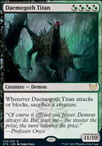 Daemogoth Titan - Strixhaven School of Mages