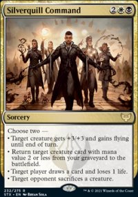 Silverquill Command - Strixhaven School of Mages