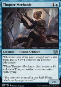 Thopter Mechanic - The Brothers War