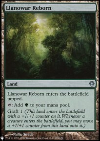 Llanowar Reborn - The List