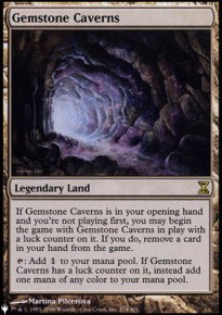 Gemstone Caverns - The List