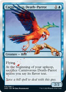 Carnivorous Death-Parrot - Unsanctioned