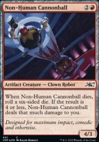 Non-Human Cannonball - Unfinity