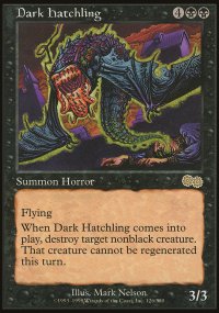 Dark Hatchling - Urza's Saga