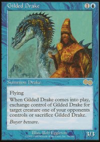 Gilded Drake - Urza's Saga