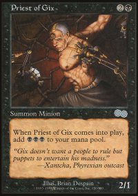 Priest of Gix - Urza's Saga