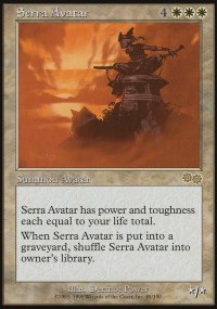 Serra Avatar - Urza's Saga