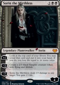 Sorin the Mirthless - Innistrad: Crimson Vow