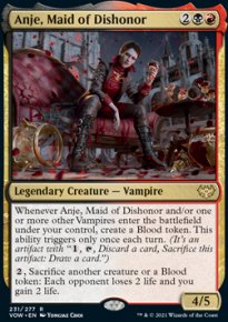 Anje, Maid of Dishonor - Innistrad: Crimson Vow