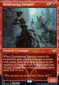 Dominating Vampire - Innistrad: Crimson Vow