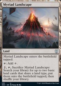 Myriad Landscape - Zendikar Rising Commander Decks