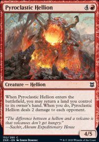 Pyroclastic Hellion - Zendikar Rising