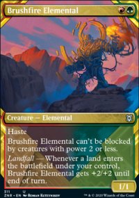 Brushfire Elemental - Zendikar Rising