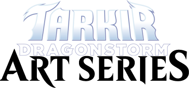 Tarkir: Dragonstorm - Art Series logo