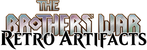 The Brothers' War Retro Artifacts logo