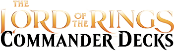 The Lord of the Rings Commander Decks logo