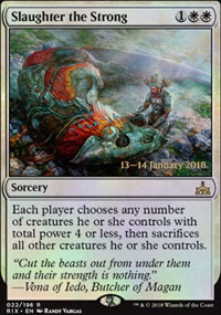 Slaughter the Strong - Prerelease Promos