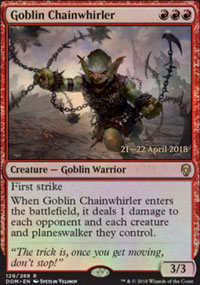Goblin Chainwhirler - Prerelease Promos