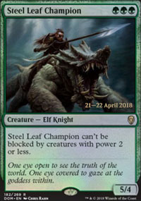 Steel Leaf Champion - Prerelease Promos