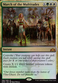 March of the Multitudes - Prerelease Promos