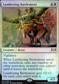 Lumbering Battlement - Prerelease Promos