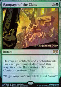 Rampage of the Clans - Prerelease Promos