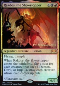 Rakdos, the Showstopper - Prerelease Promos