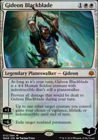Gideon Blackblade - Prerelease Promos