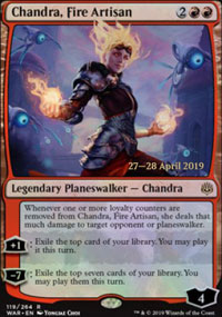 Chandra, Fire Artisan - Prerelease Promos
