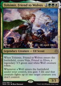 Tolsimir, Friend to Wolves - Prerelease Promos