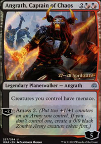 Angrath, Captain of Chaos - Prerelease Promos