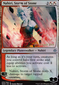 Nahiri, Storm of Stone - Prerelease Promos