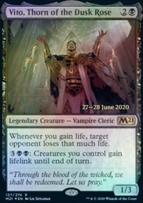 Vito, Thorn of the Dusk Rose - Prerelease Promos