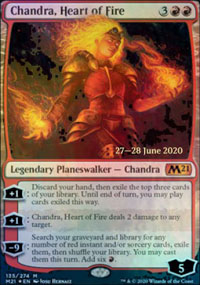 Chandra, Heart of Fire - Prerelease Promos