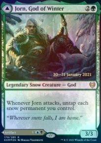 Jorn, God of Winter - Prerelease Promos