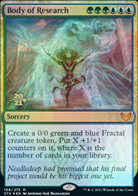 Body of Research - Prerelease Promos