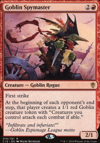 Goblin Spymaster - Commander 2016