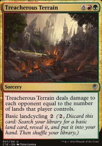 Treacherous Terrain - Commander 2016