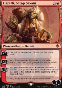 Daretti, Scrap Savant - Commander 2016